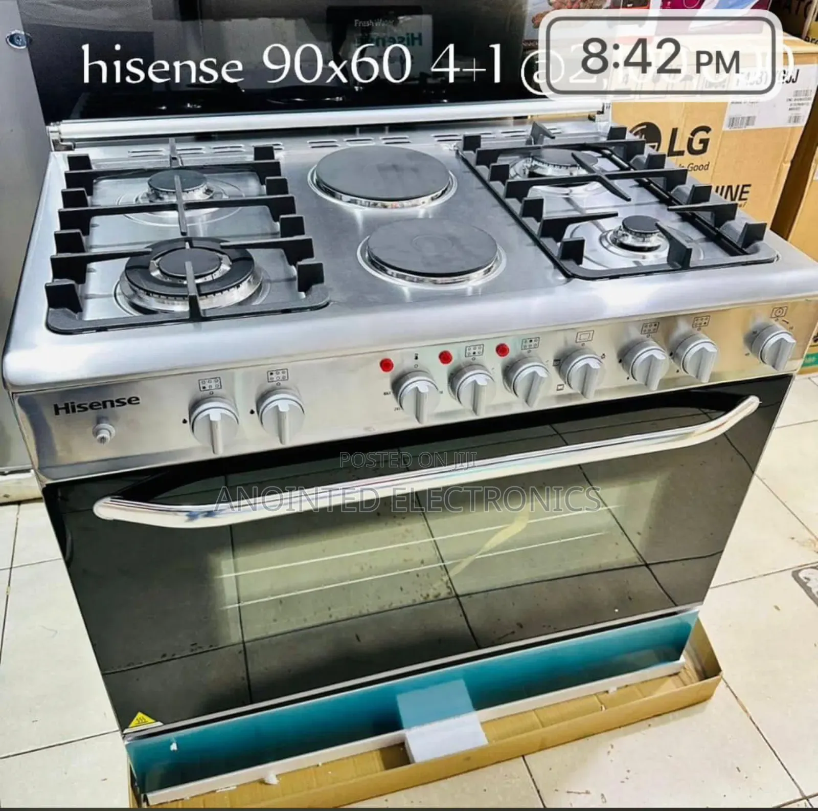 Hisense 90*60 4 Gas+2 Electric