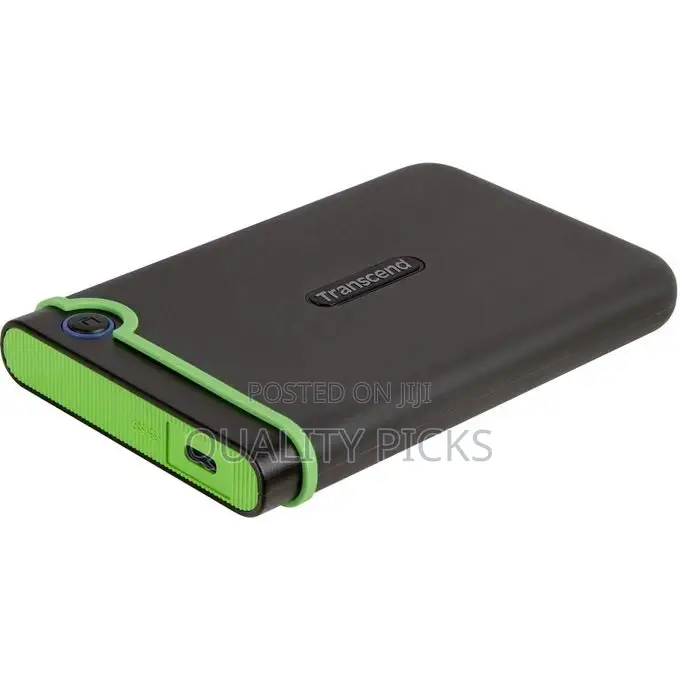 Transcend 2tb Transcend Portable Usb 3.0 Hard Disk - Black