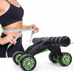 Professional Unisex 4 Wheel Ab Roller - Exercise Equipment