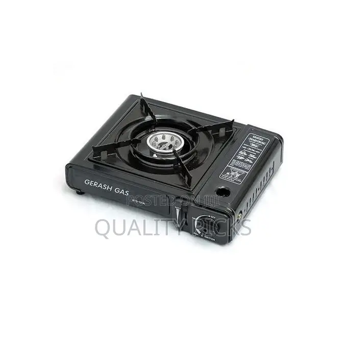 Portable Gas Cooker - Black