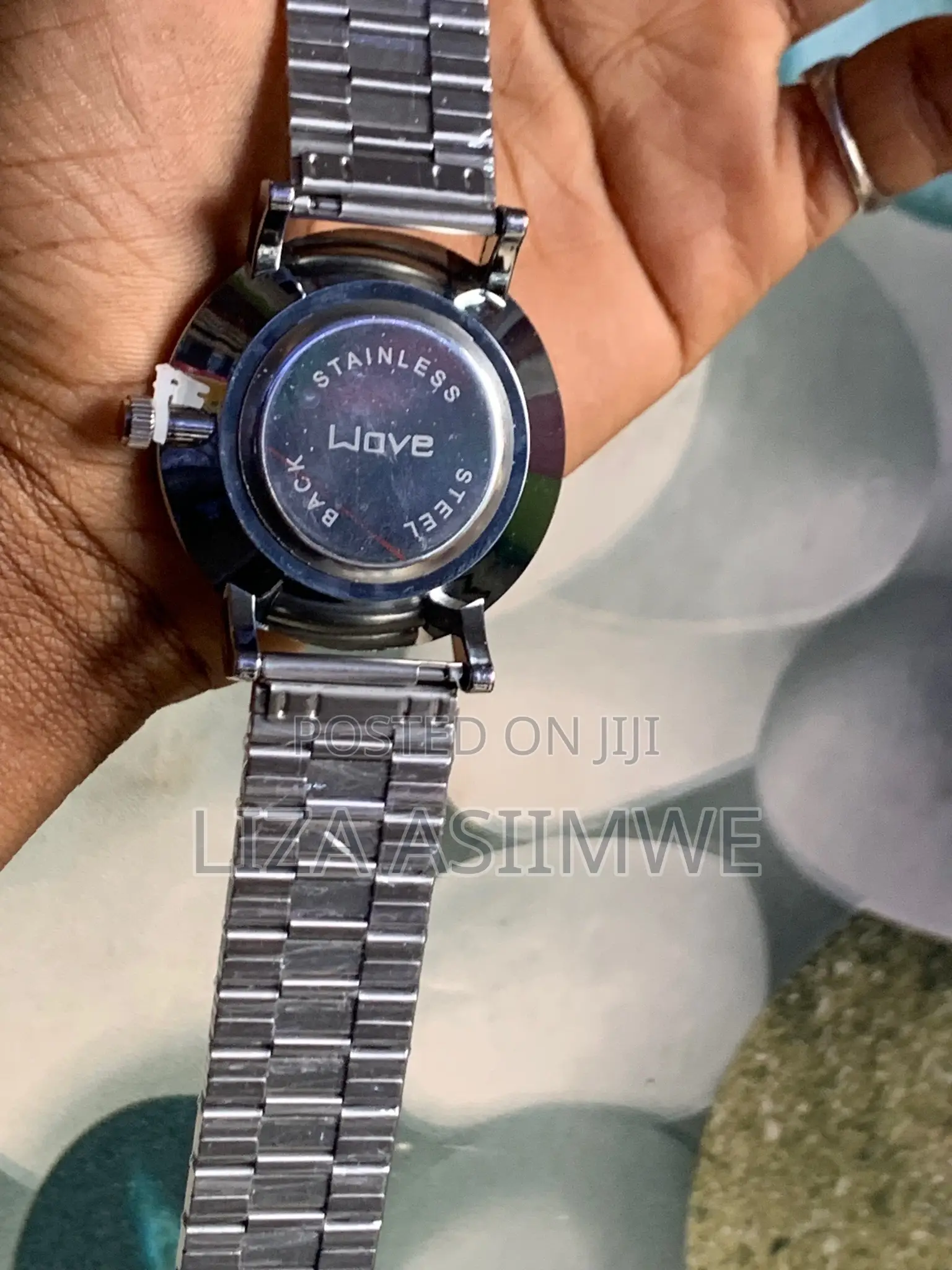 Silver Round Men’S Watches