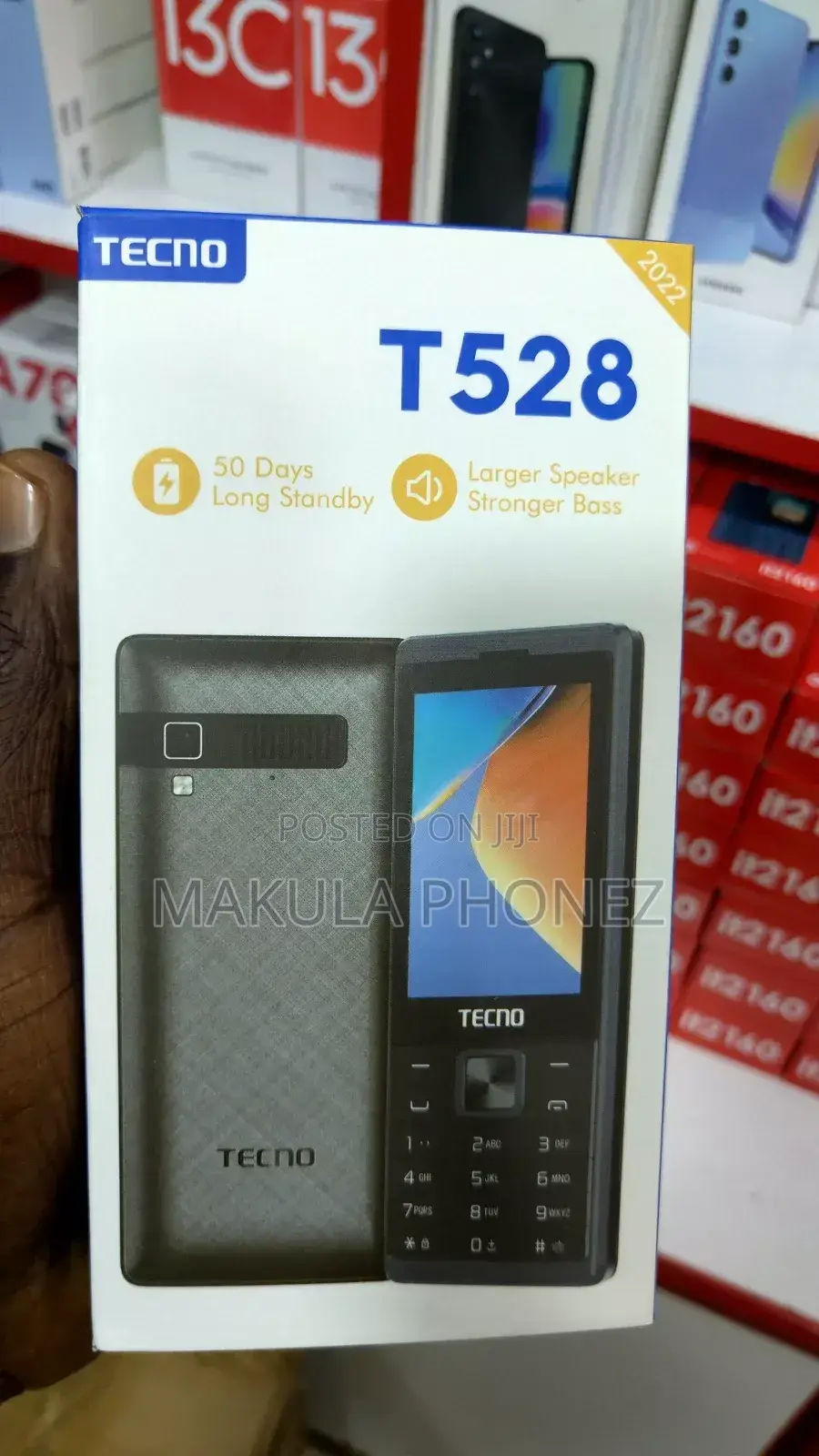 New Tecno T528 Black