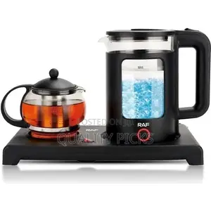RAF Electric Kettle With Turkish Teapot European Set