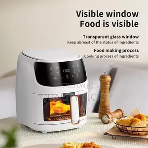 Silvercrest No Oil 8-in-1 Air Fryer Digital LED Grill