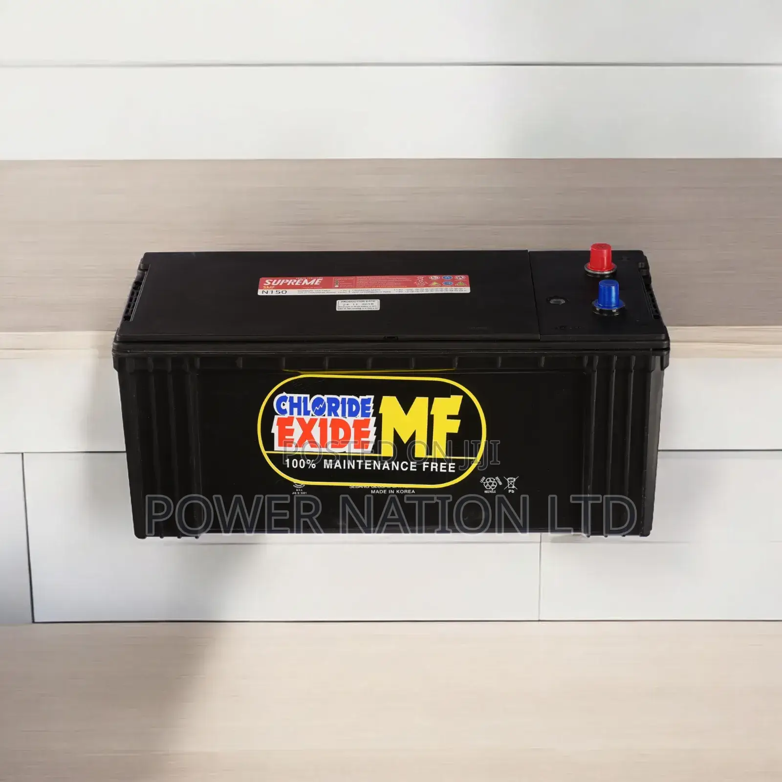 150ah Chloride Exide Car Battery Power Last