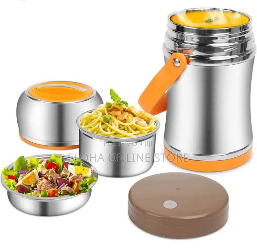 2 Litres JINTBAO Steel Food Flask