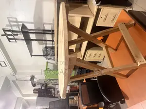 Foldable Wooden Table Mahogany