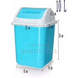 Rubbish Shake the Lid Trash Cans Creative Bathroom