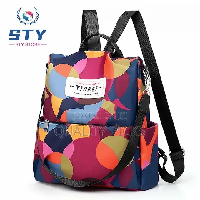 Ladies Backpack Bags Women Casual Waterproof - Multi Color