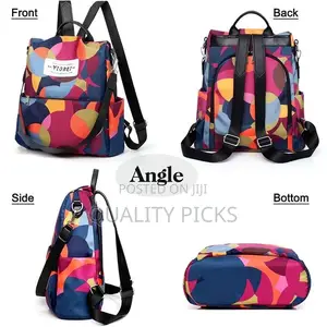 Ladies Backpack Bags Women Casual Waterproof - Multi Color