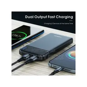 Power Bank 10000mah LCD Compact Slim Fast Charge