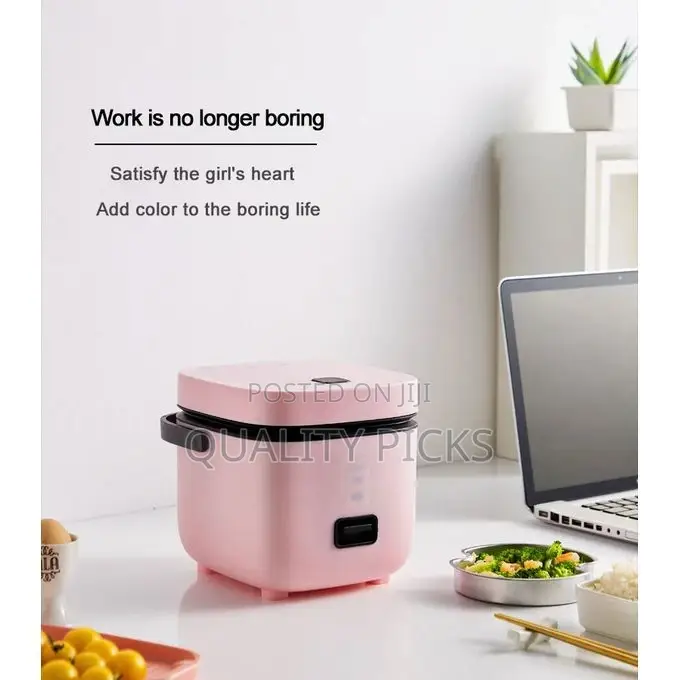 1.2L Rice Cooker Food Steamer Cooking Pot Non-Stick