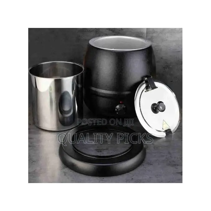 10L Commercial Electric Buffet Soup Warmer Kettle Pot