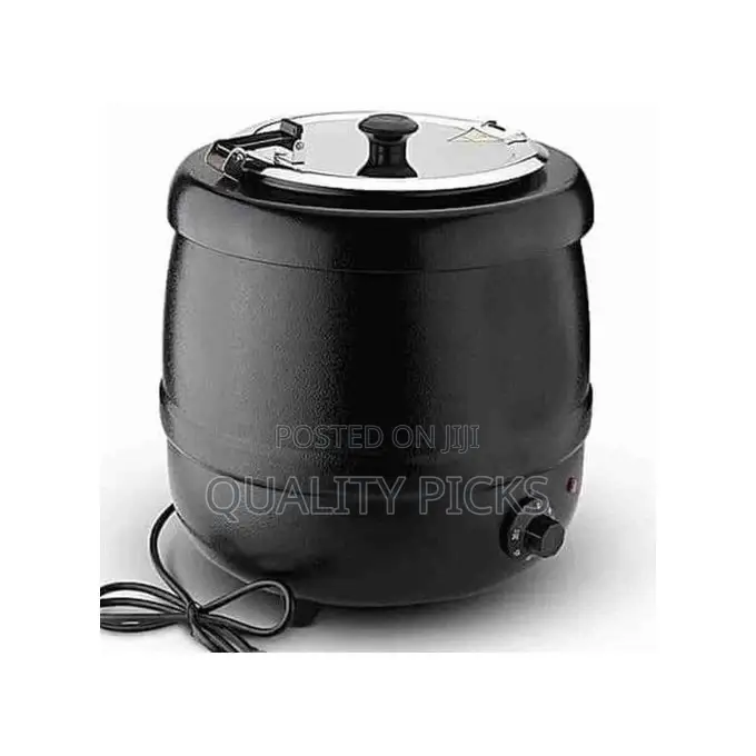10L Commercial Electric Buffet Soup Warmer Kettle Pot