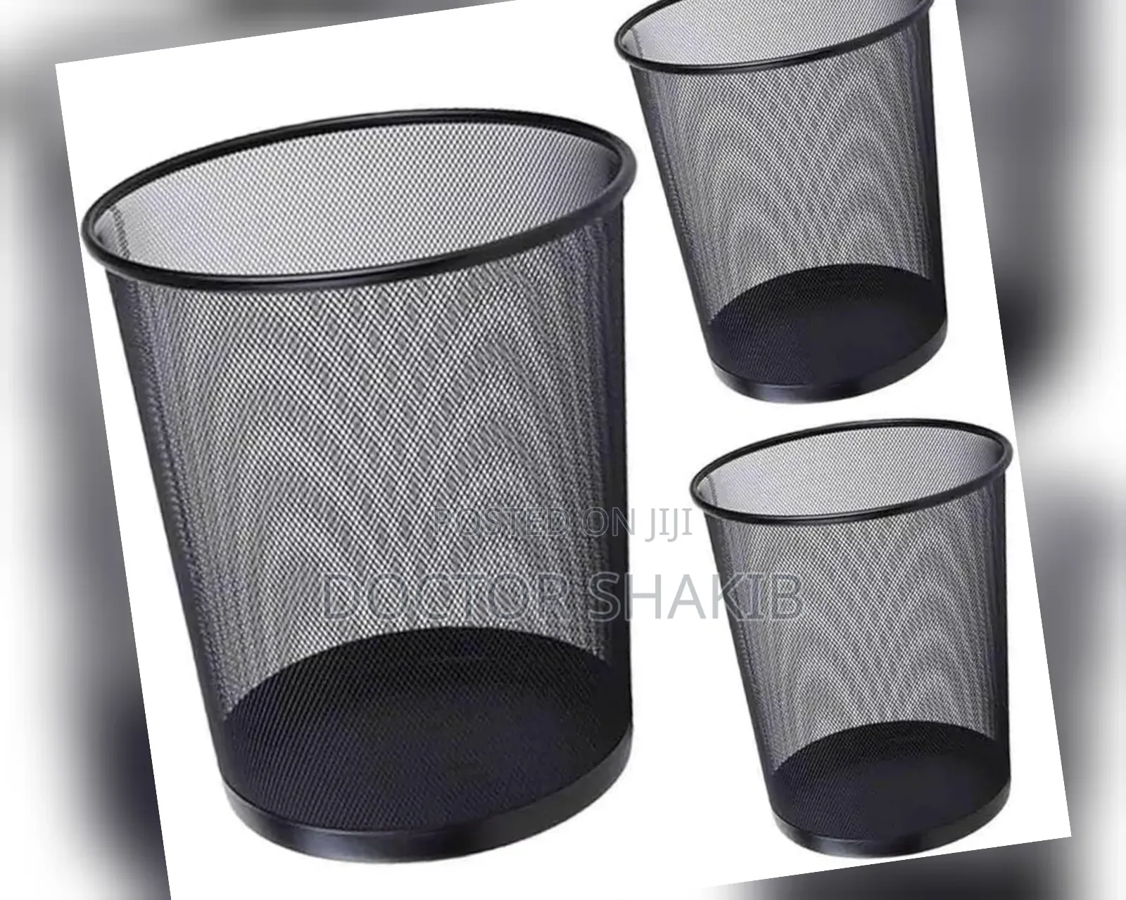 Nice Netted Plastic Office Waste Bin