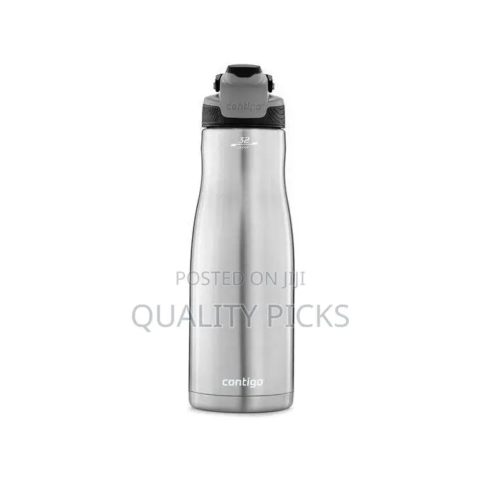 Contigo AUTOSEAL Chill Water Bottle, 32oz, Licorice Lid
