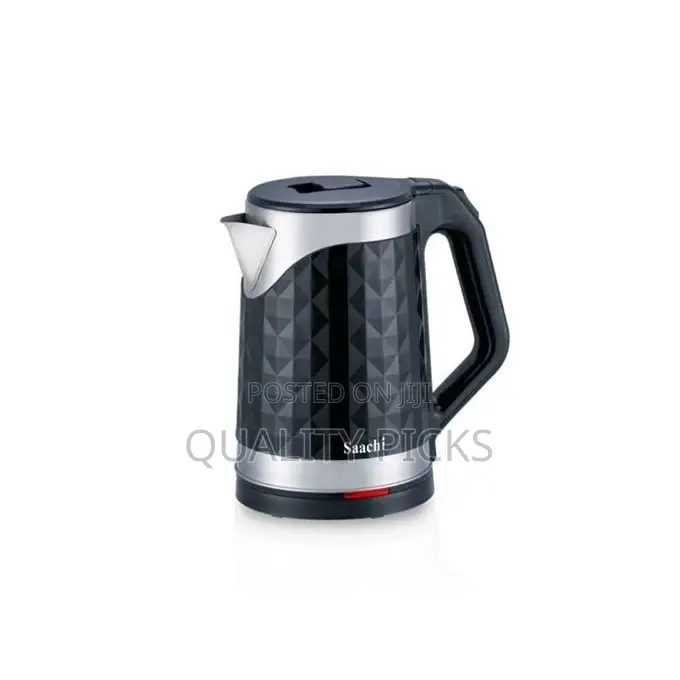 Saachi Electric Kettle for Boiling Water of 2 Liters-Silver