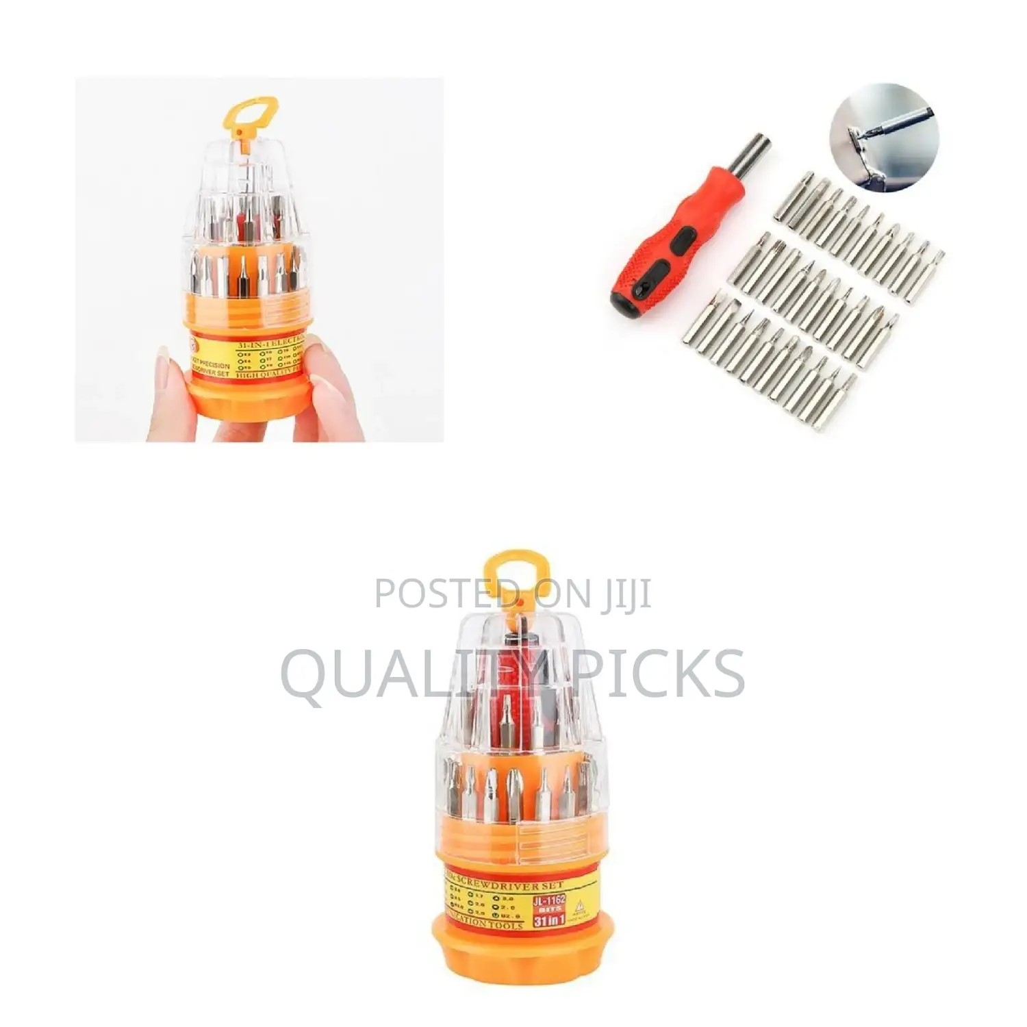 Screwdriver 31 in 1 - Yellow