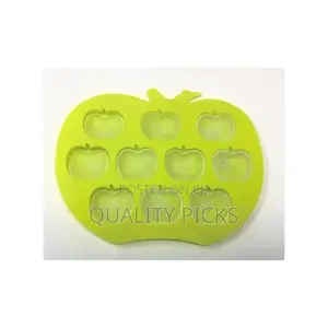 Apple Shape Silicone Mould Mold Ice Cube Tray Wax
