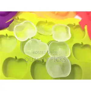 Apple Shape Silicone Mould Mold Ice Cube Tray Wax