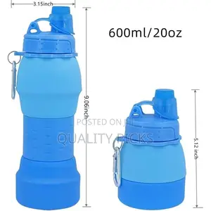 1 Piece of Collapsible Lightweight Water Bottle Food-