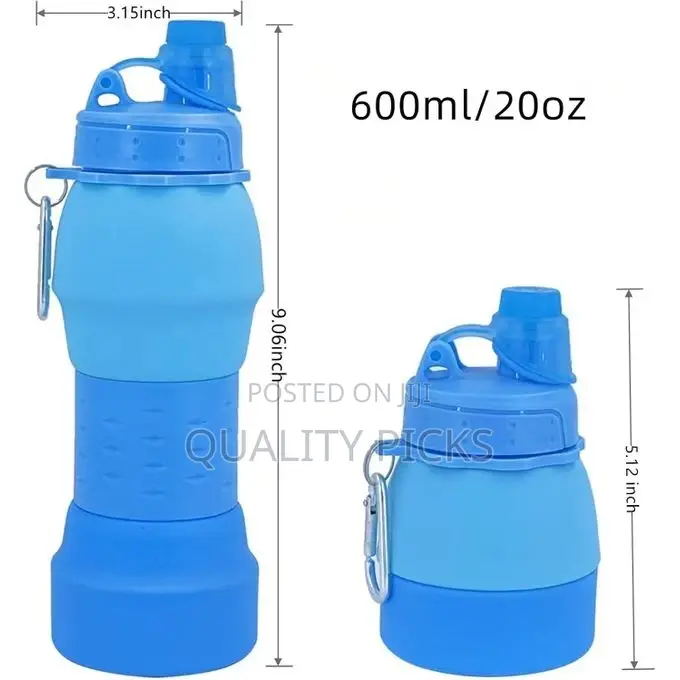 1 Piece of Collapsible Lightweight Water Bottle Food-