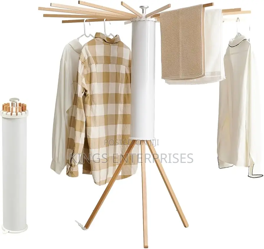 Foldable Clothes Drying Rack Tripod