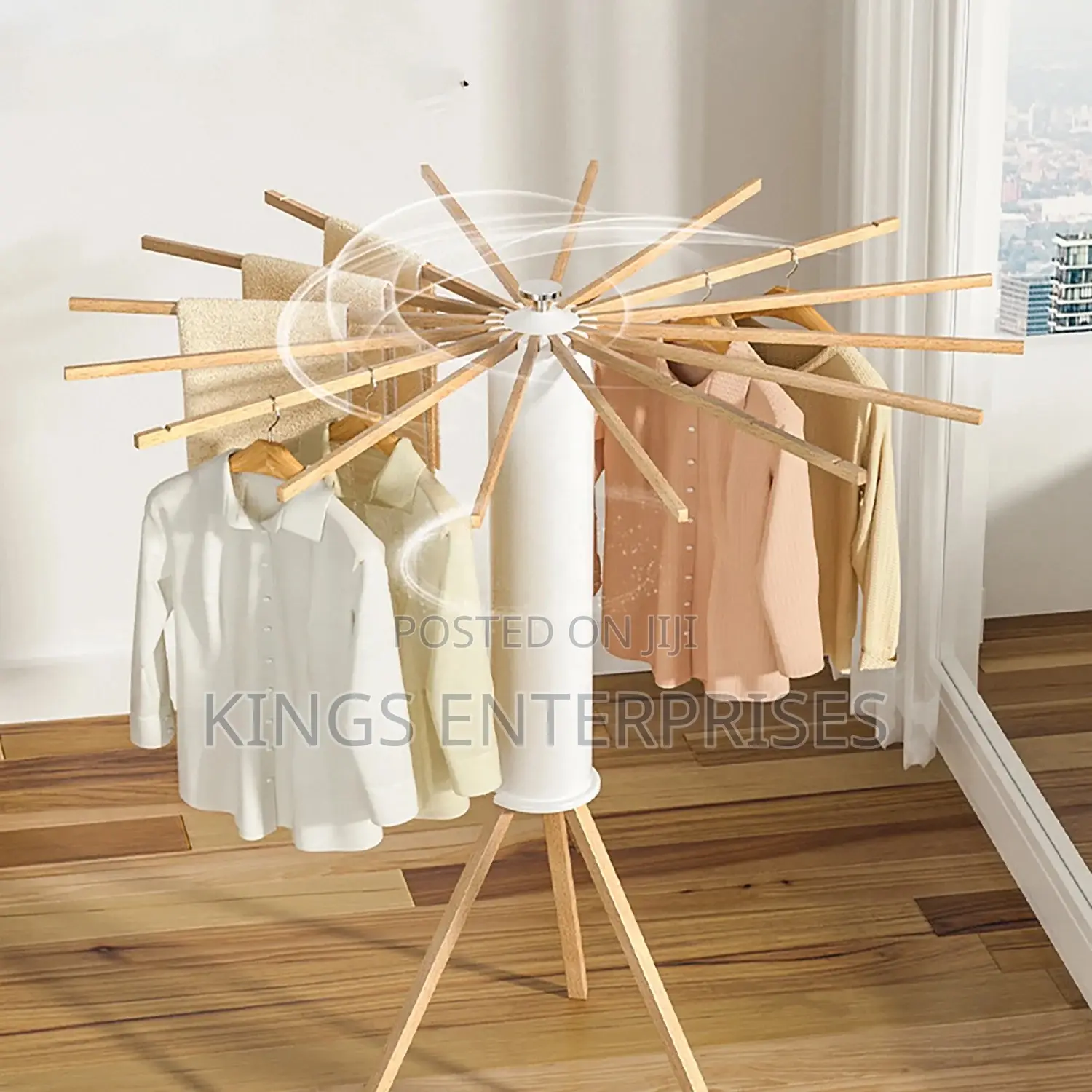 Foldable Clothes Drying Rack Tripod