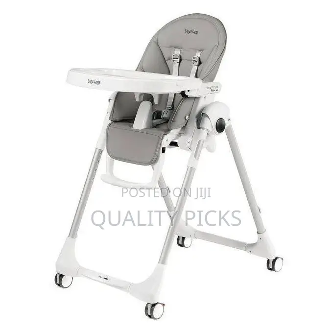 Foldable Baby High Chair Convertible Feeding Chair Height