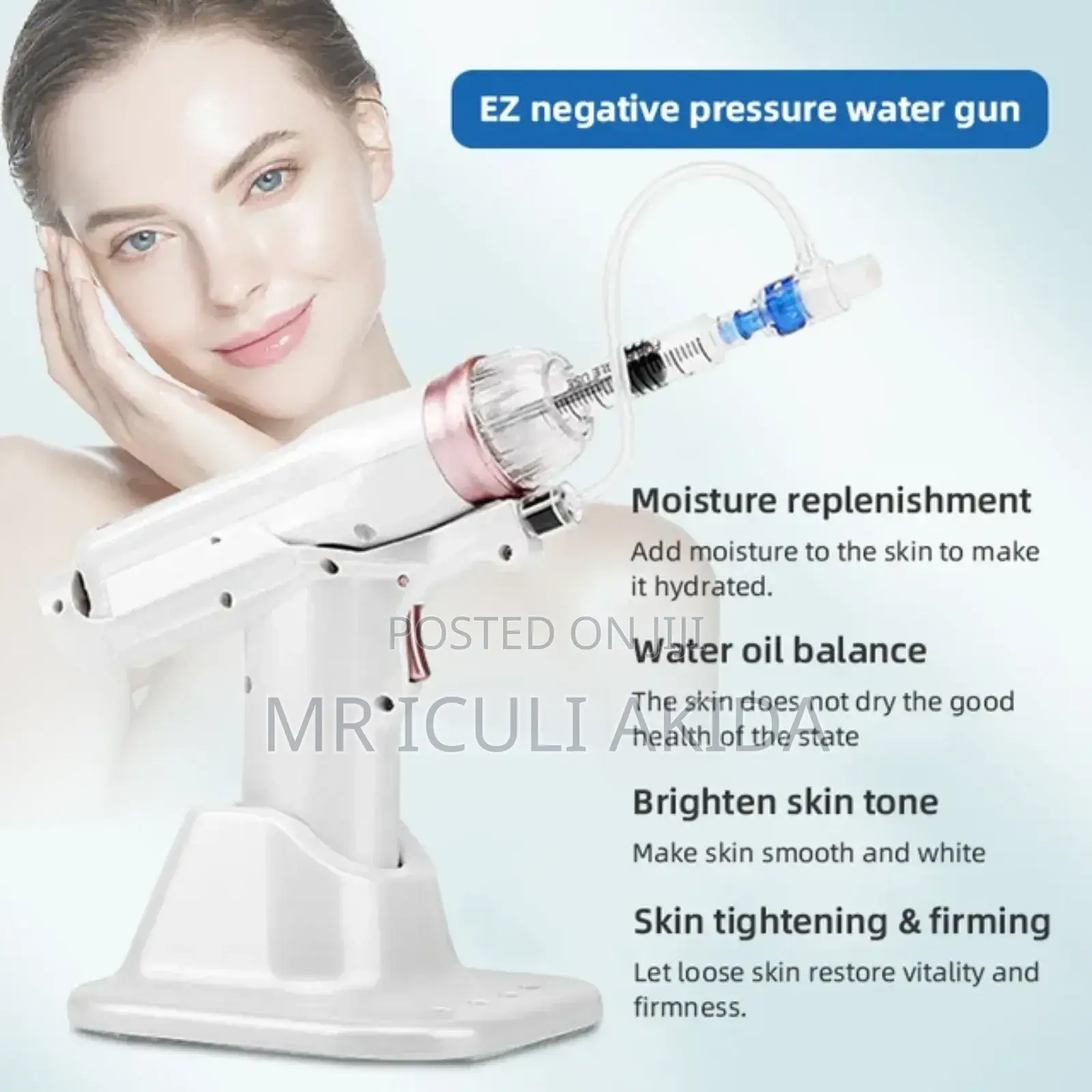 Oxygen Injector Mesotherapy Needless Syringe Injector Gun