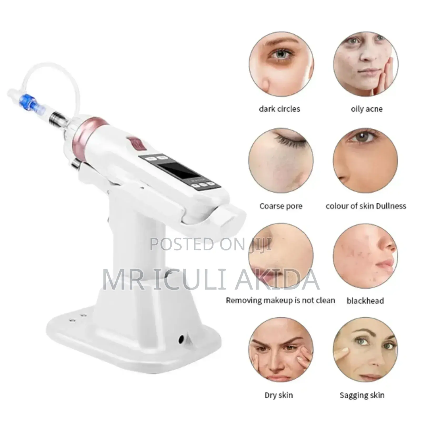 Oxygen Injector Mesotherapy Needless Syringe Injector Gun