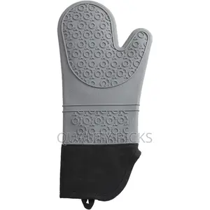 1pc Oven Mitt Durable Heat Resistant Silicone Gloves