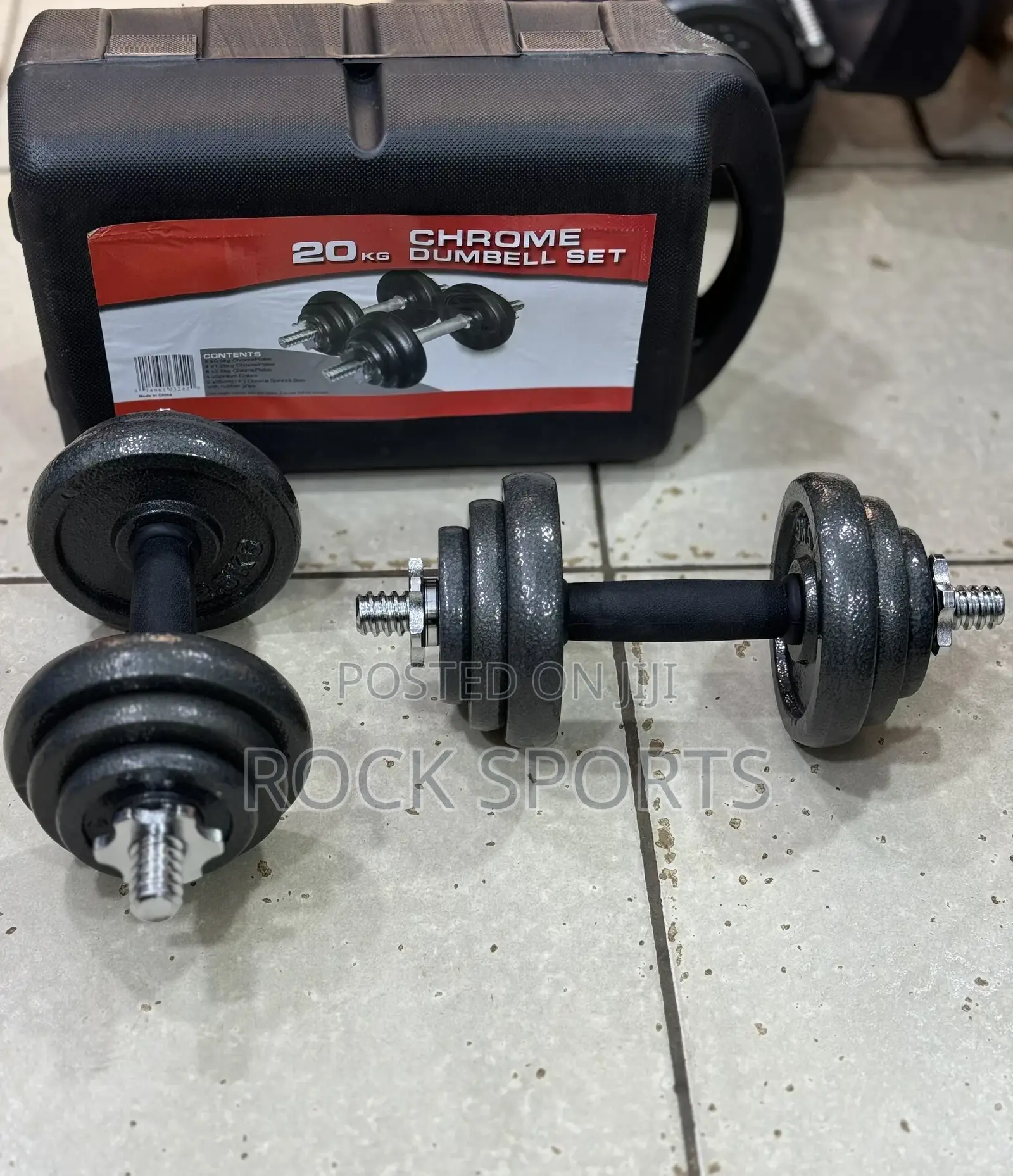 20kg Dumbbells Adjusted Box (Original Grip)