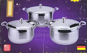 3pcs Stainless Steel Cookware Set