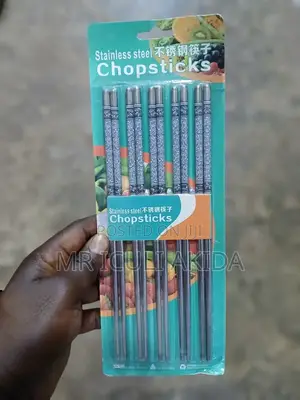 10pcs Stainless Steel Japanese Chop Sticks