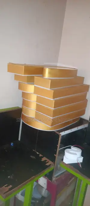 Gold 3d Letters