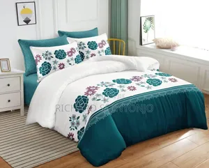 6x6 Bedcovers With 2 Pillow Cases and One Bedsheet