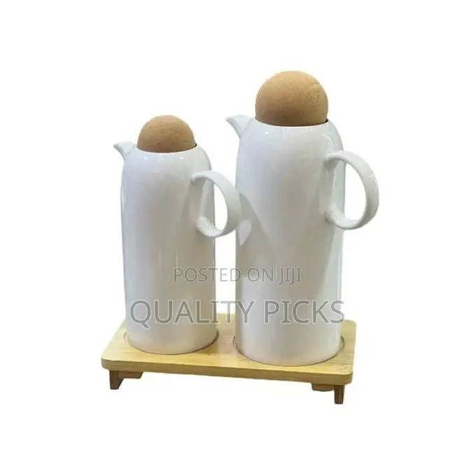Porcelain Oil Dispenser Bottle, 2 PCS Oil Vinegar Bottle Pot