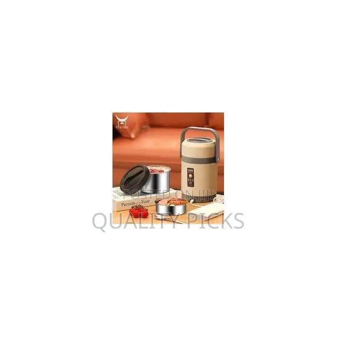 2 Litre Insulated Lunch Box Warmer Heat Boxes