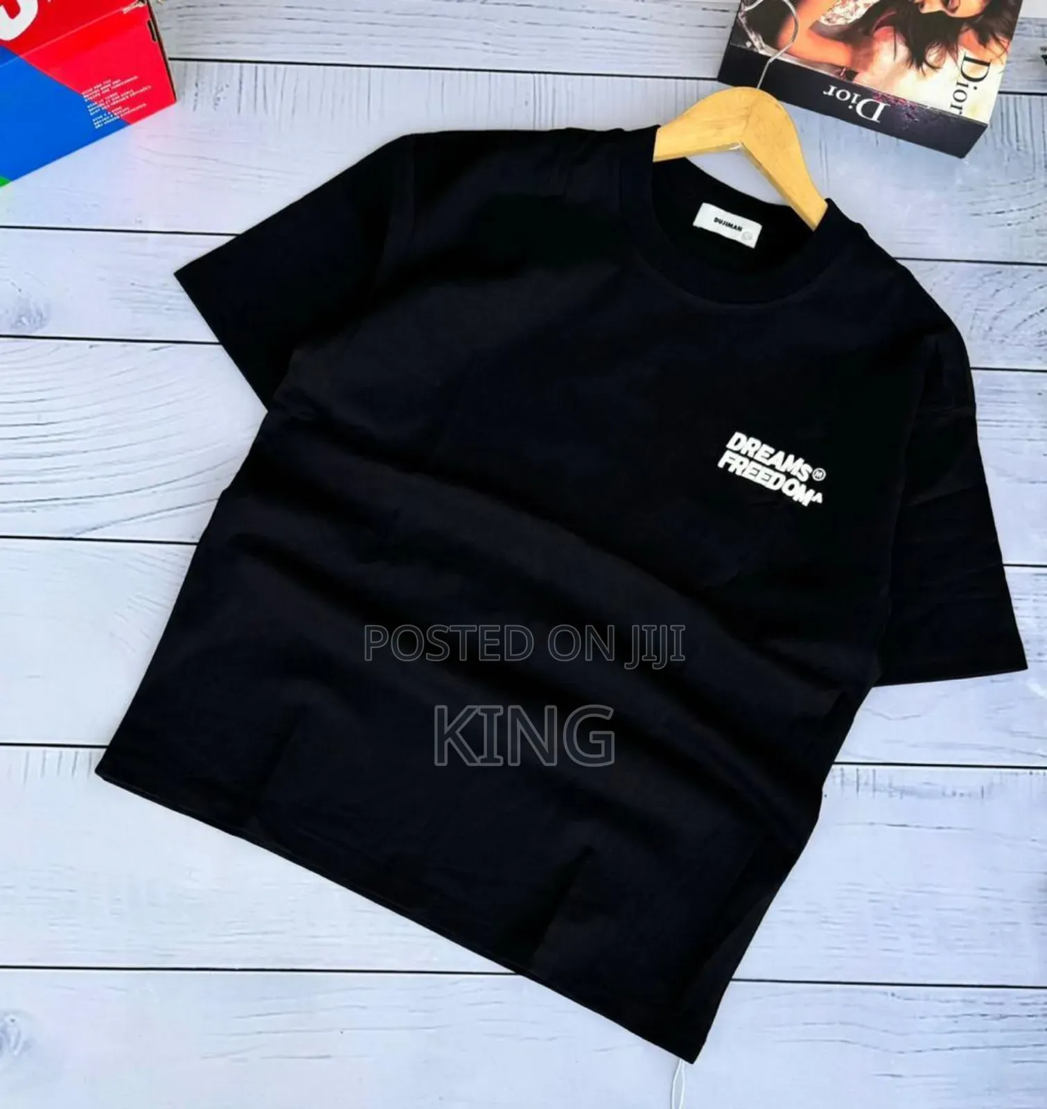 Dreams Freedom Round Collar T-Shirt