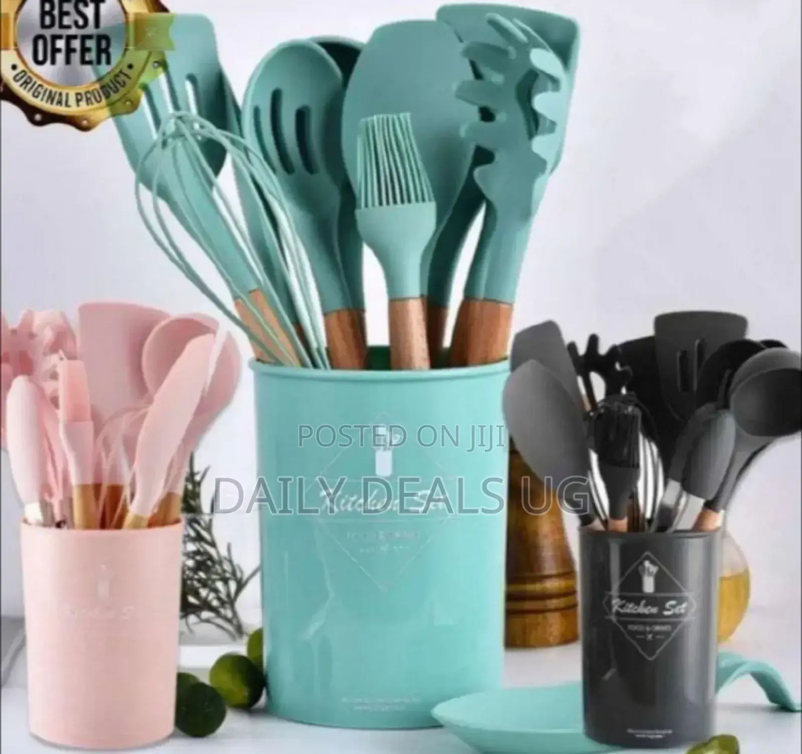 Kitchen Silicone Utensils Set