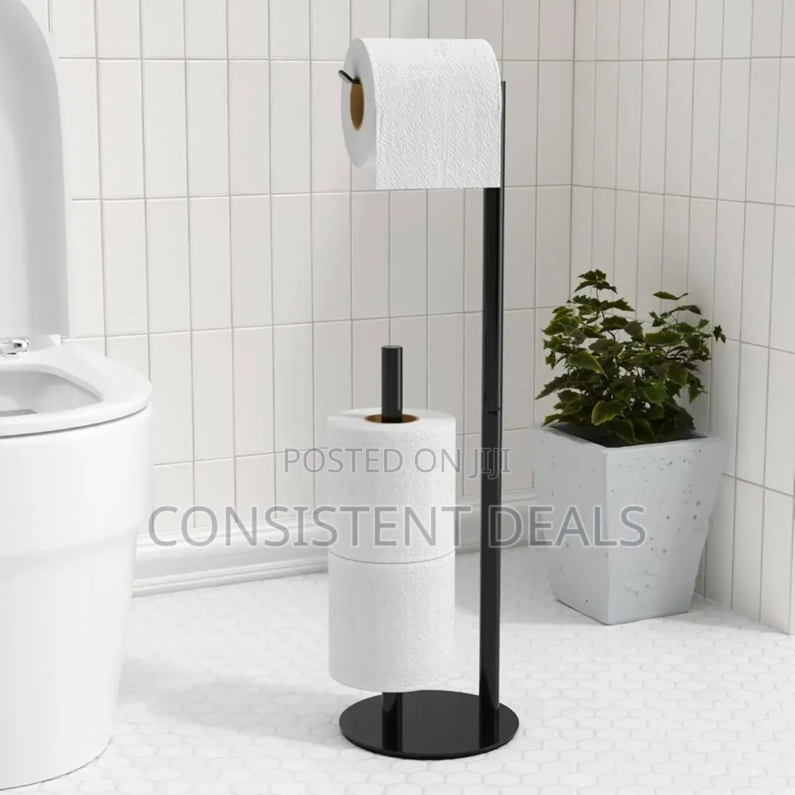 Toilet Paper Holder Stand Tissue Rack
