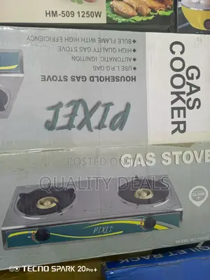Pixel Double Gas Cooker/ Gas Stove
