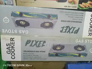 Pixel Double Gas Cooker/ Gas Stove