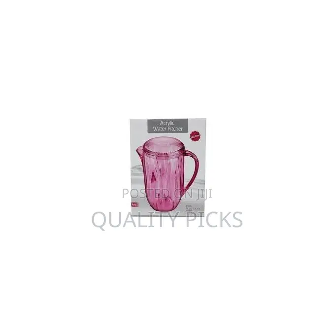 Plastic 2.5 Litre Multi-Purpose Jug With Coloured Lid