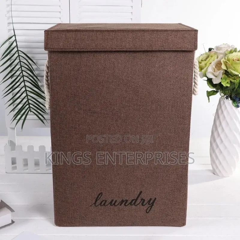 Laundry Basket With Lid Cover