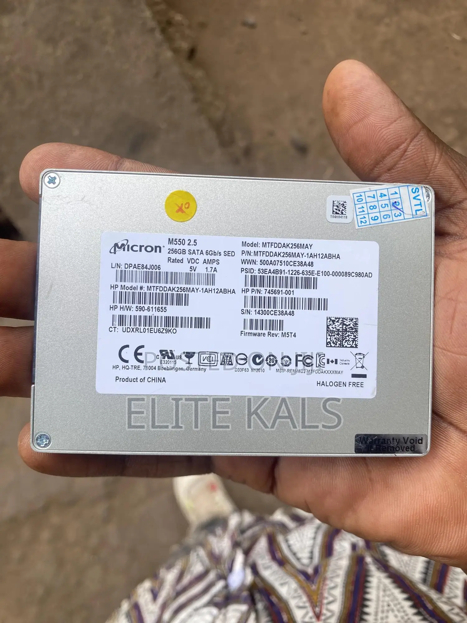 256 SSD 2.5 Speed