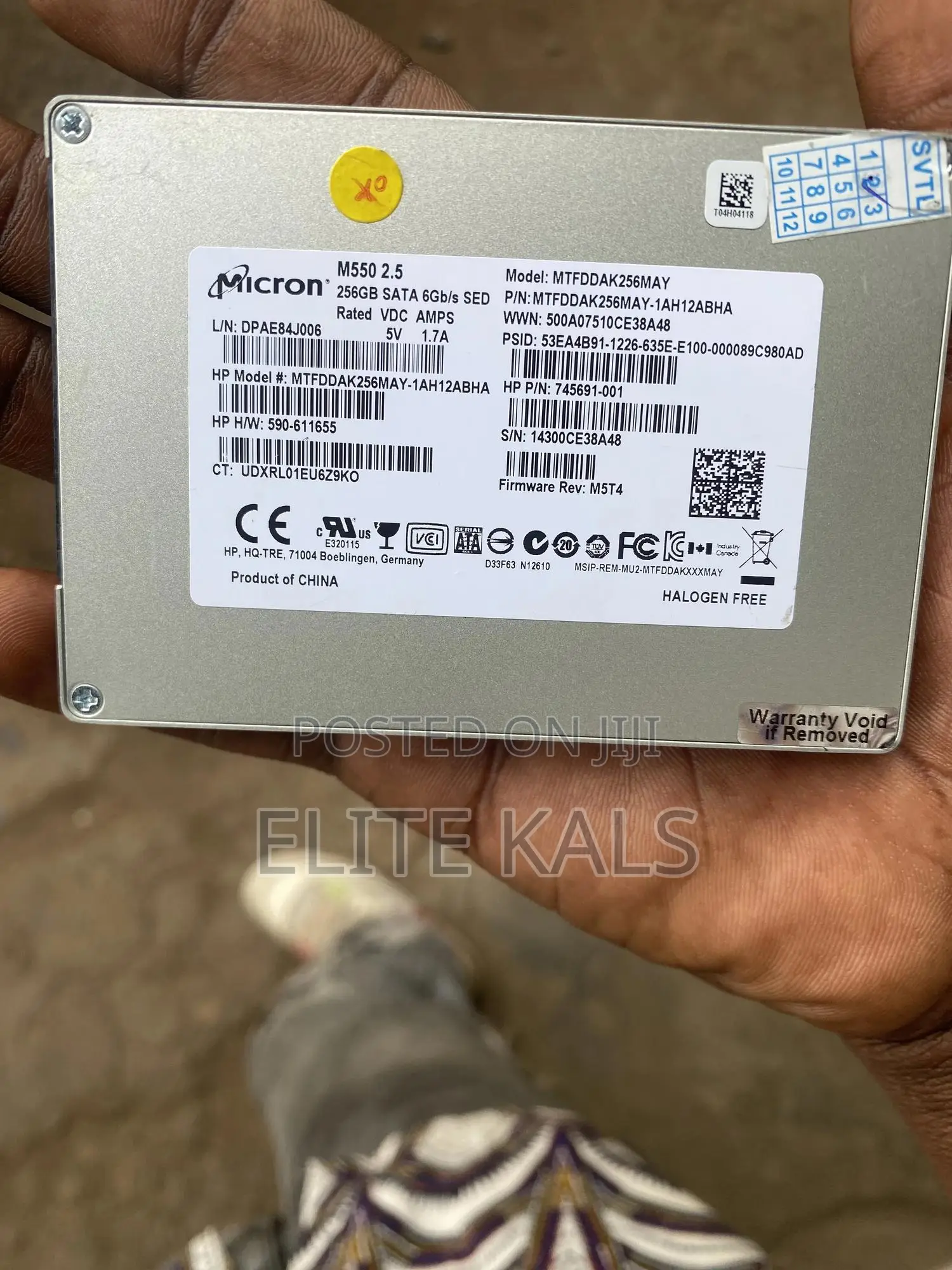 256 SSD 2.5 Speed