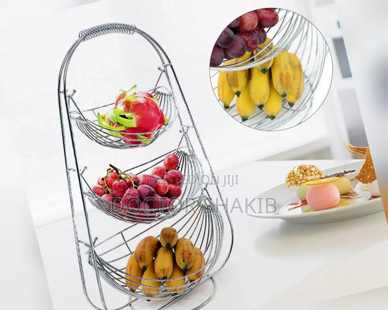 Vegetable/ Fruit 3-Tier Basket