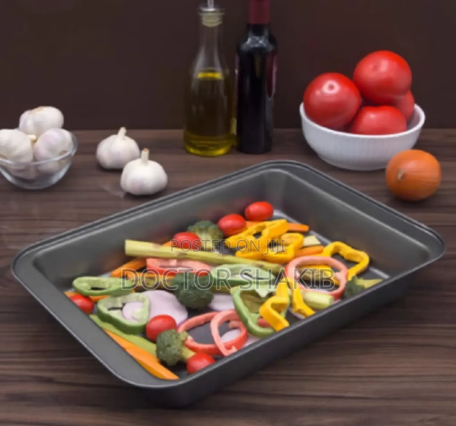 Durable Black New Baking Tray